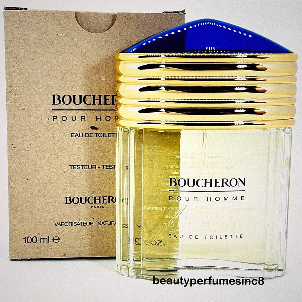Boucheron by Boucheron Perfume For Men EDT Spray 3.4/3.3 oz NEW