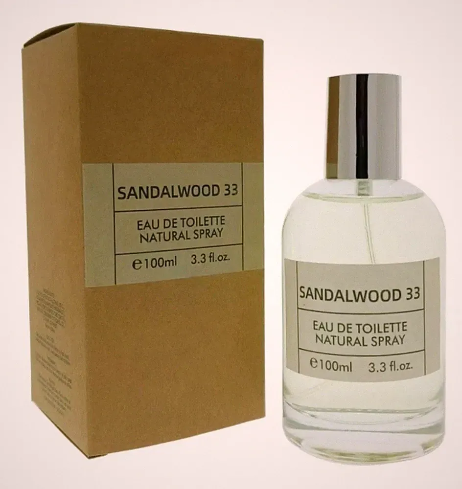 Sandalwood 33 by Royal Fragrance 3.3 Fl oz EDT Spray for Unisex